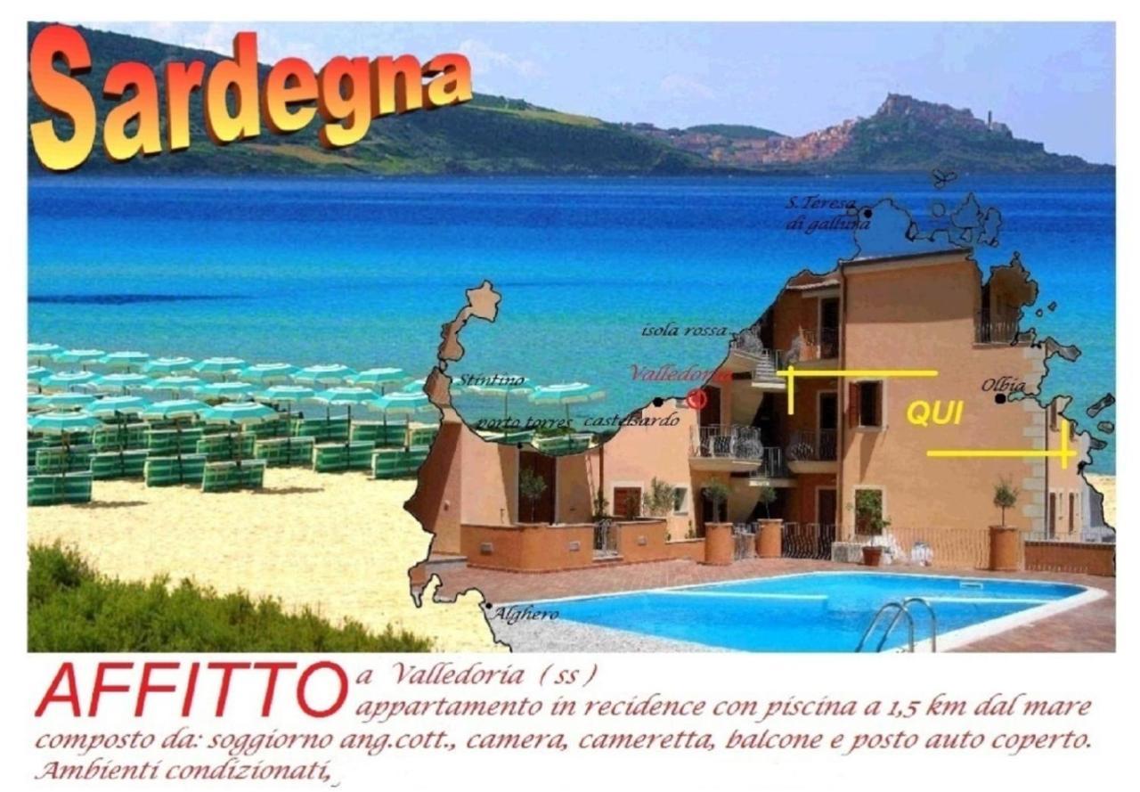 Recidence Il Gabbiano Apartment Valledoria  Luaran gambar